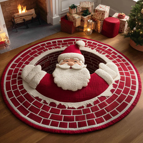 SantaGlow – Quilted Holiday Mat