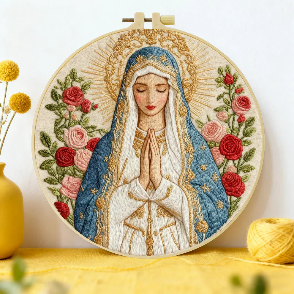 GraceStitch – Nativity Embroidery Kit for Faith-Inspired Crafting