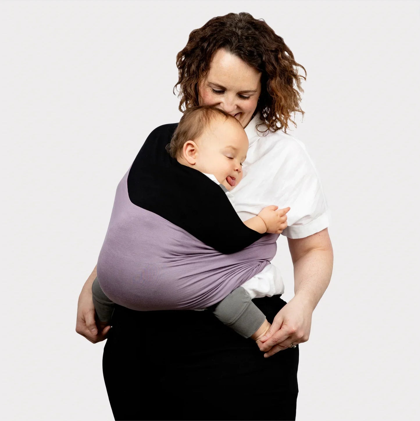 BabyBloom – Two-Tone Soft Wrap Cocoon Carrier