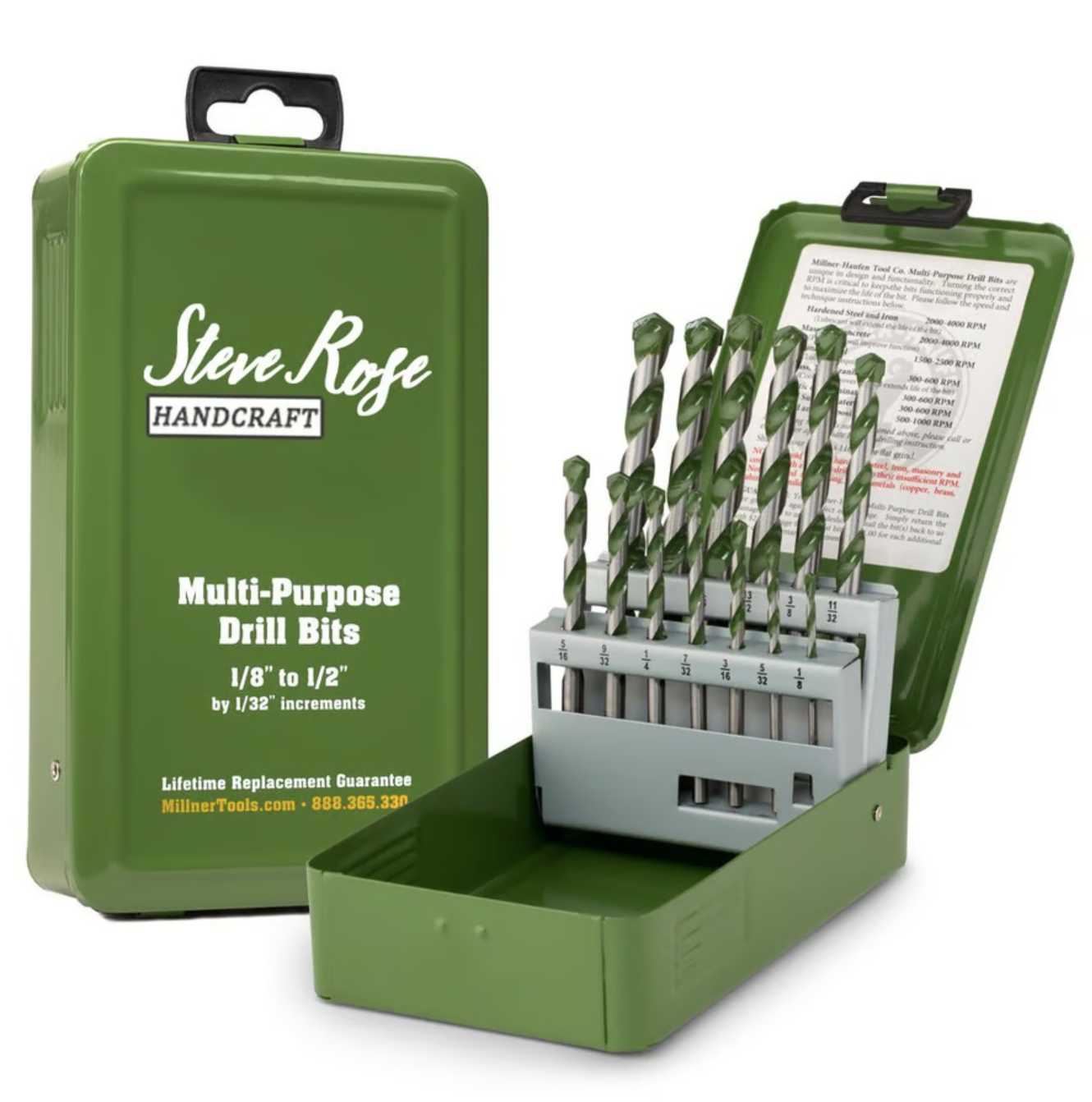 DrillMaster - Multi-Purpose Drill Set for All Materials