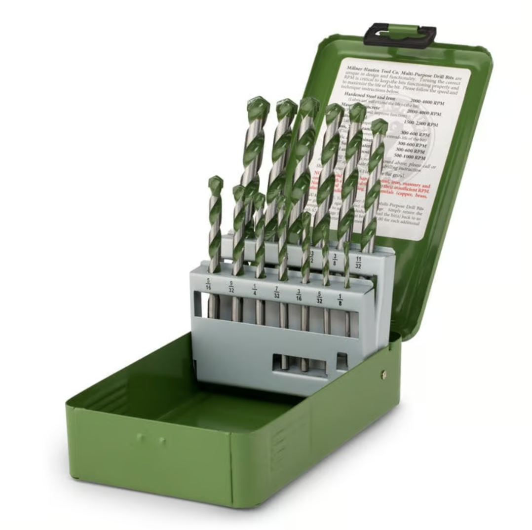 DrillMaster - Multi-Purpose Drill Set for All Materials