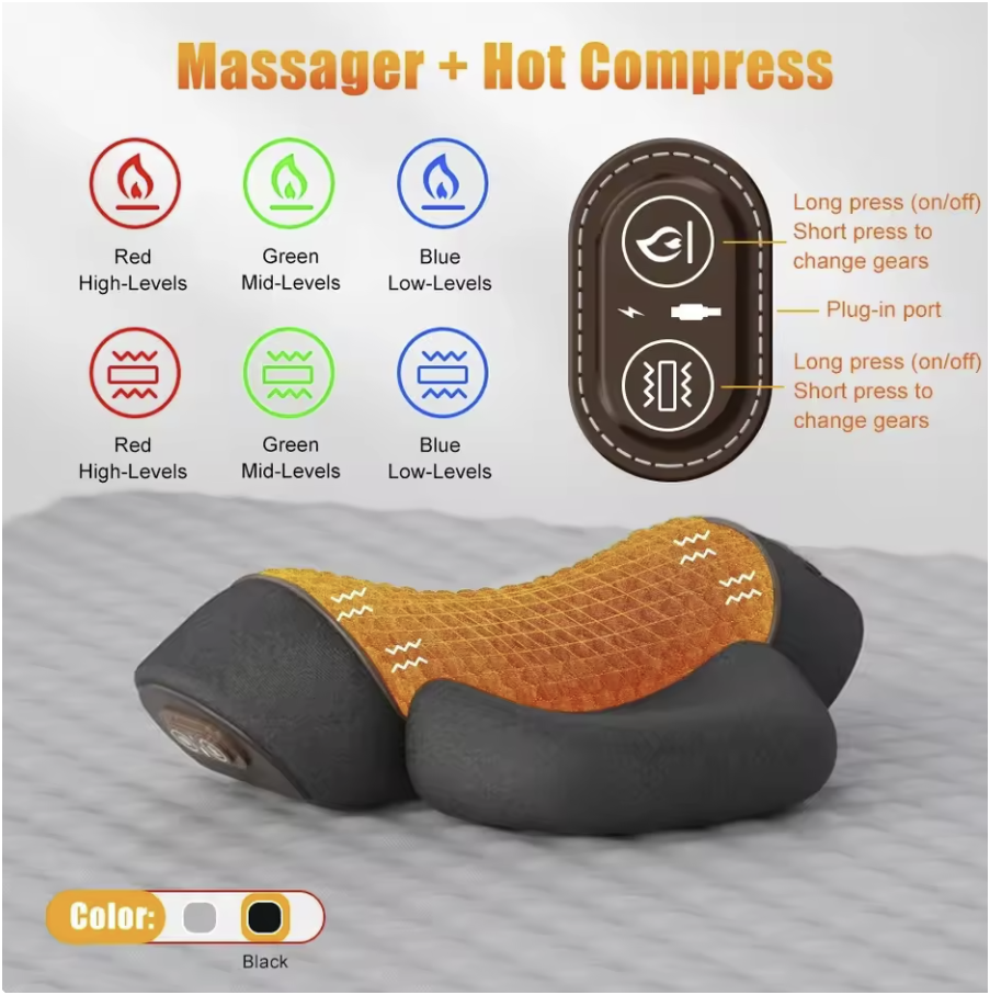 FisioRelax – 3-in-1 Neck Massager