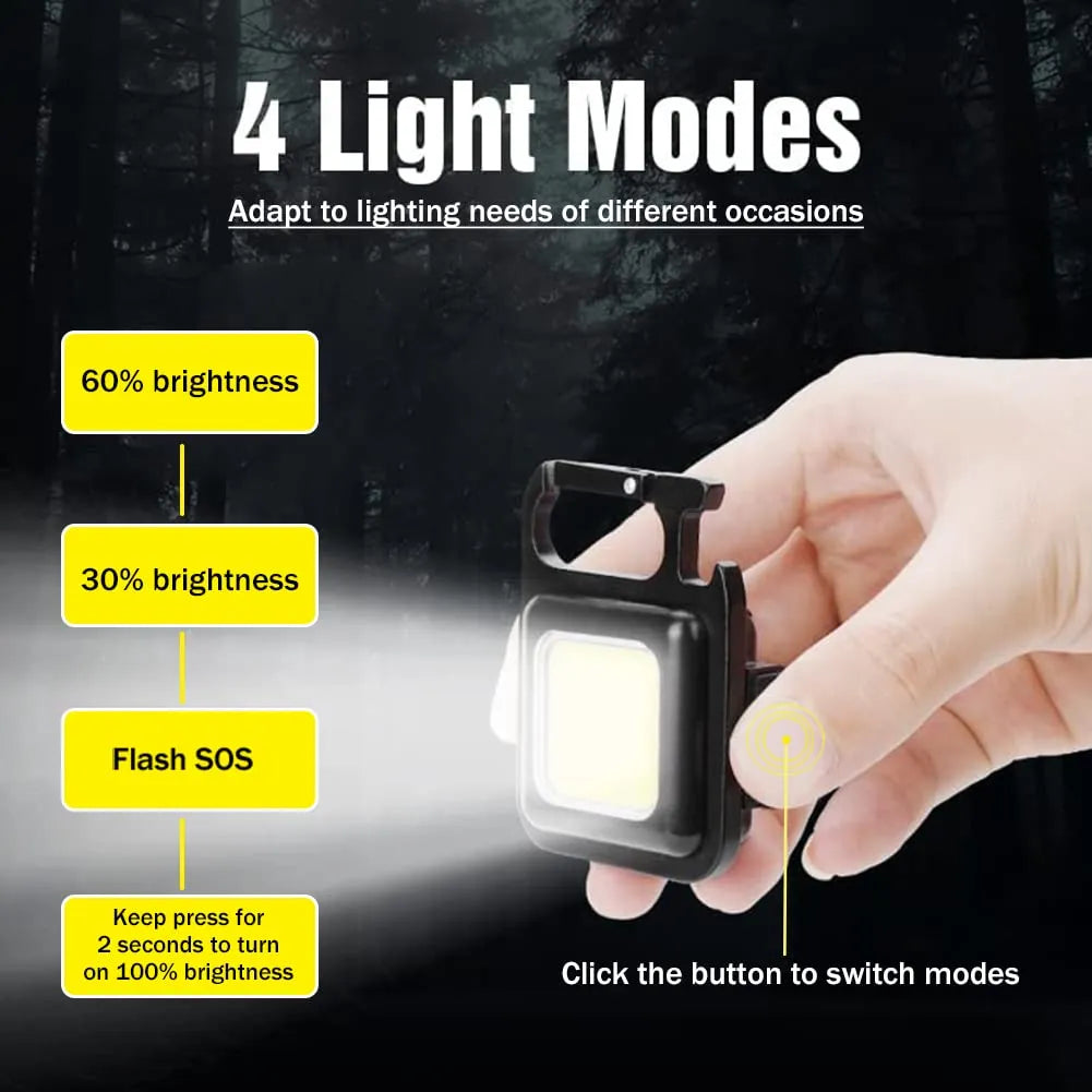 LumiKey - Compact Keychain Flashlight for Any Emergency