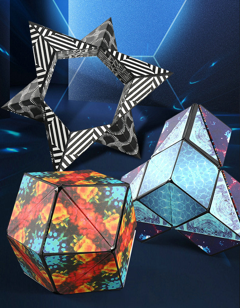Shapenix - 3D Magnetic Shape Puzzle Cube