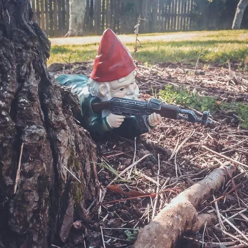 Elite Gnome Corps - Defend Your Flowerbeds in Style