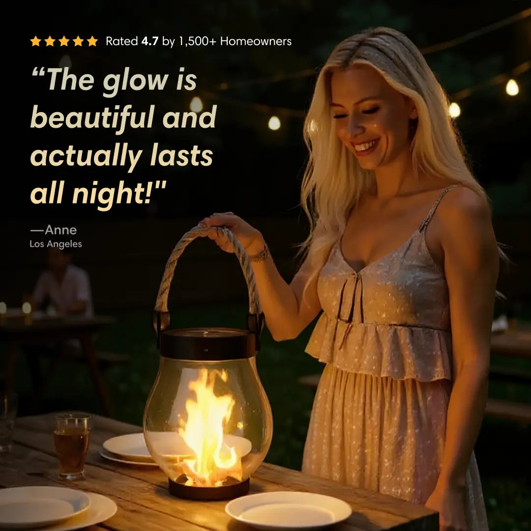 SolarLuxe – Decorative Outdoor Solar Lantern
