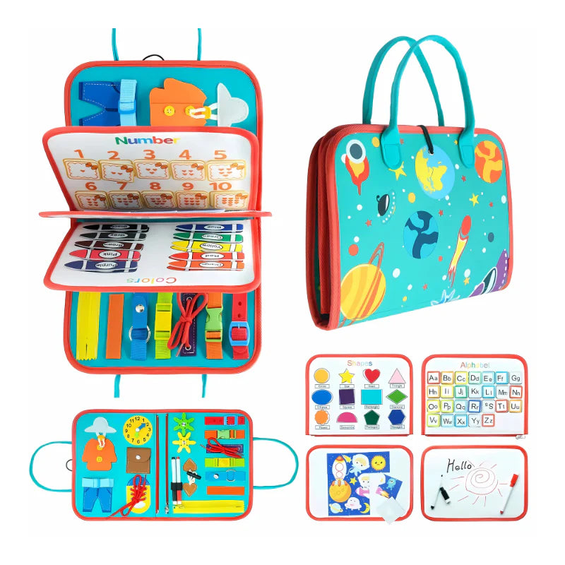 TinyQuest – Ultimate Montessori Sensory Board