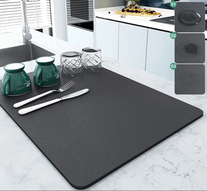 SwiftDry – Absorbent Kitchen Draining Mat