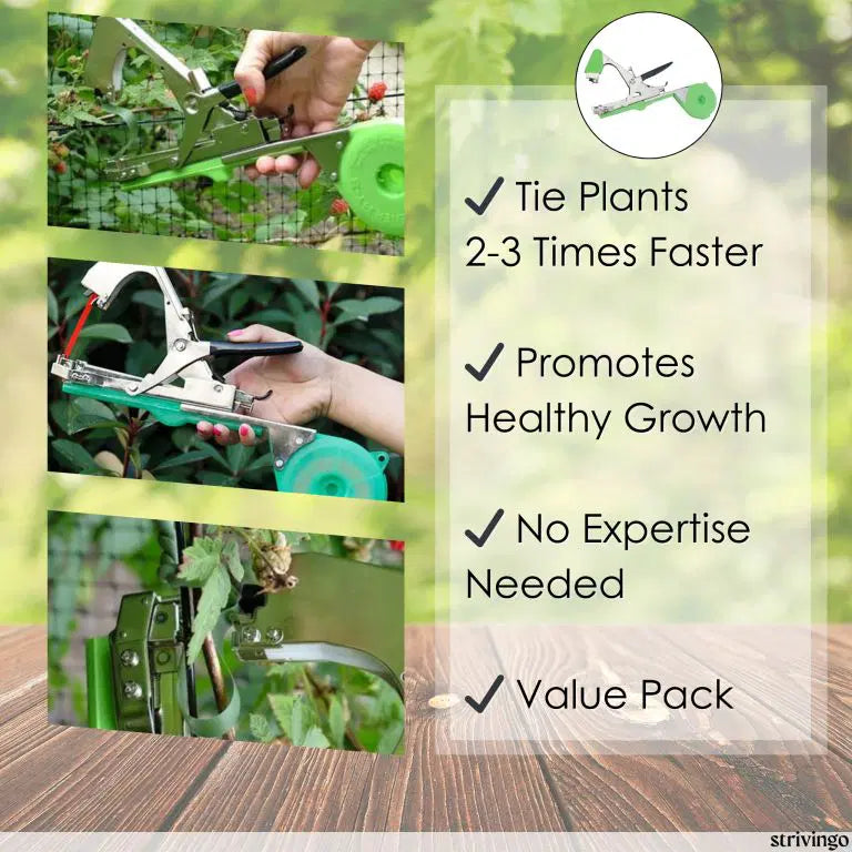 GrowGrip – Plant Binding Machine with Tape Starter Pack
