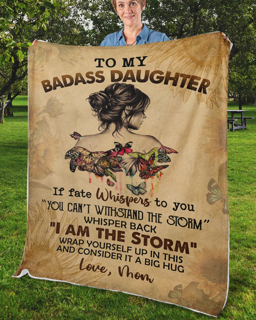 HeartHaven – To My Daughter Fleece Blanket