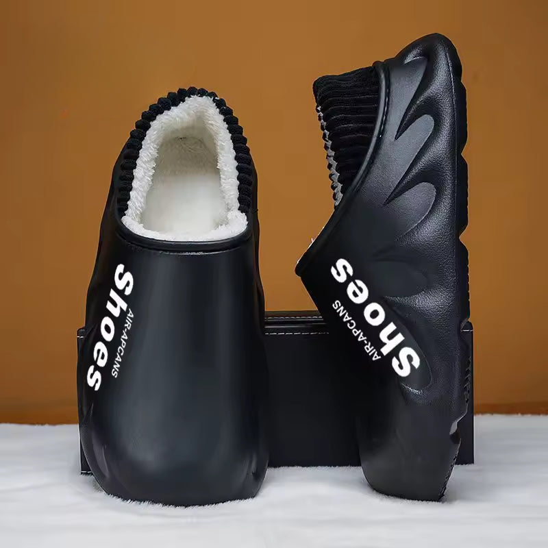 WinterWalk – Men’s Warm Cloud-Fleece Comfort Slippers