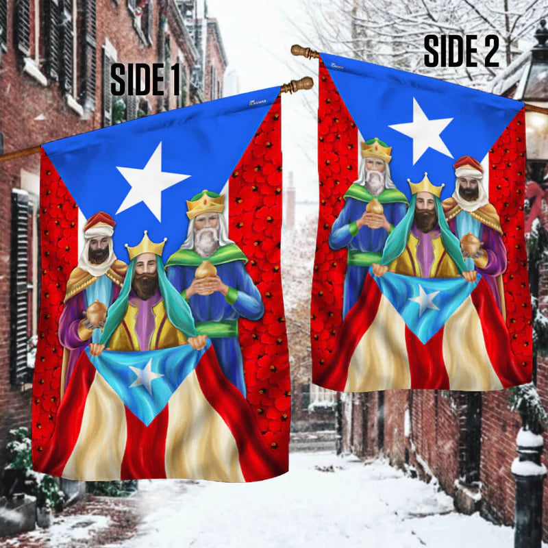 HeritageWave – Three Kings Puerto Rico Flag