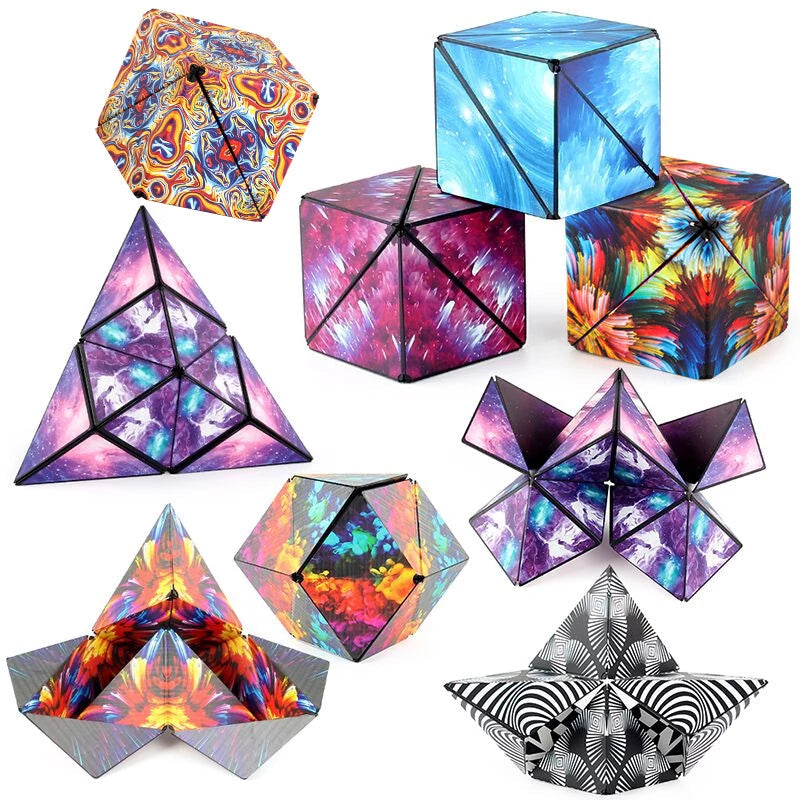 Shapenix - 3D Magnetic Shape Puzzle Cube