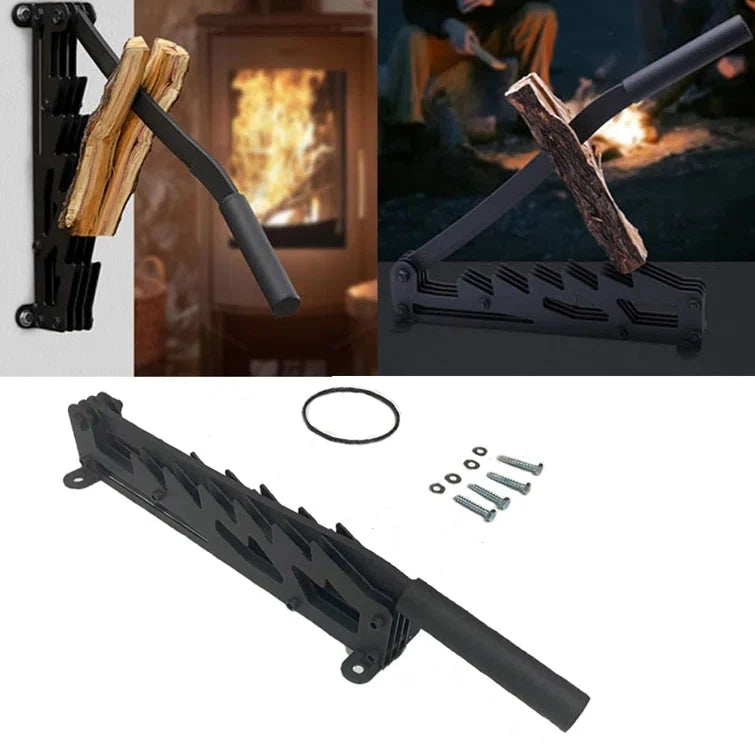 WoodMaster – Wall Mounted Firewood & Kindling Splitter