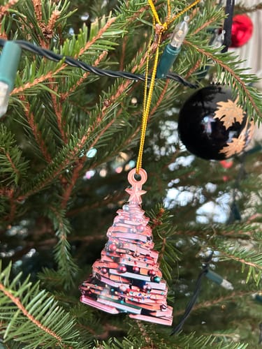BookTree – Christmas Ornament for Book Lovers