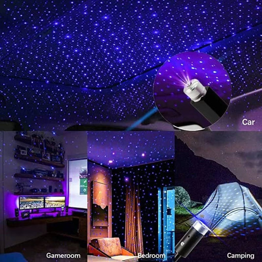 AstraBeam - USB Galaxy Projector | Light Up Every Drive with Starlit Magic