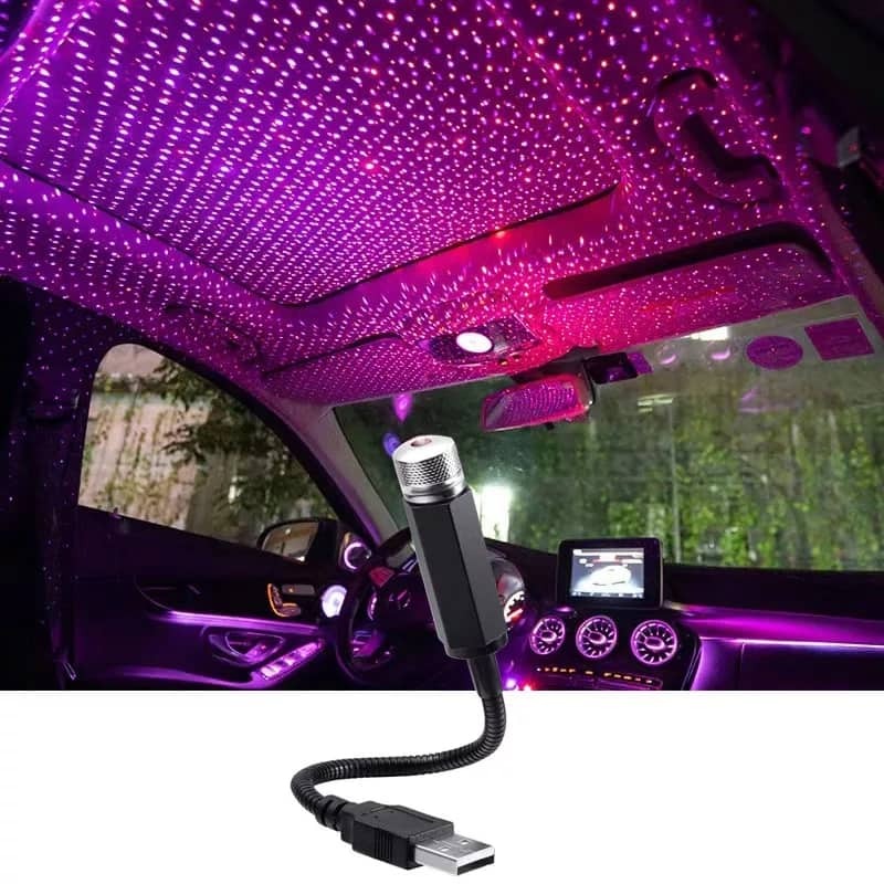AstraBeam - USB Galaxy Projector | Light Up Every Drive with Starlit Magic