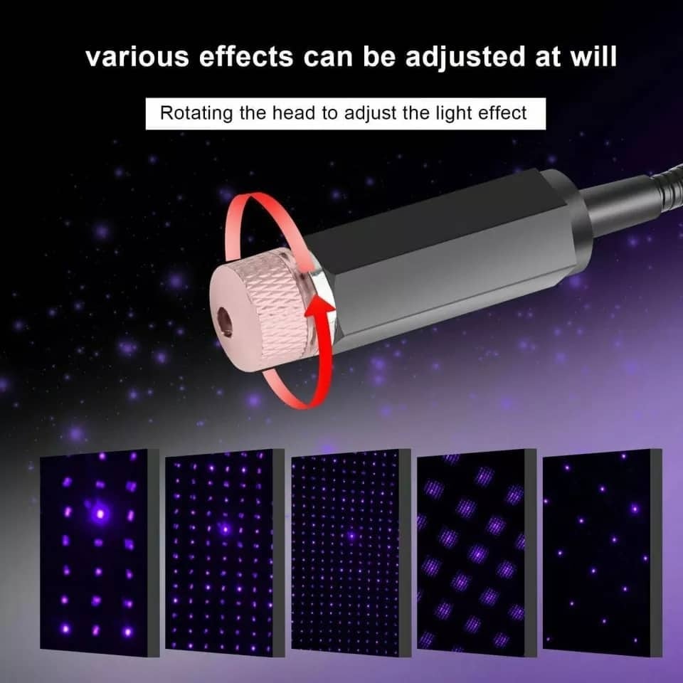 AstraBeam - USB Galaxy Projector | Light Up Every Drive with Starlit Magic