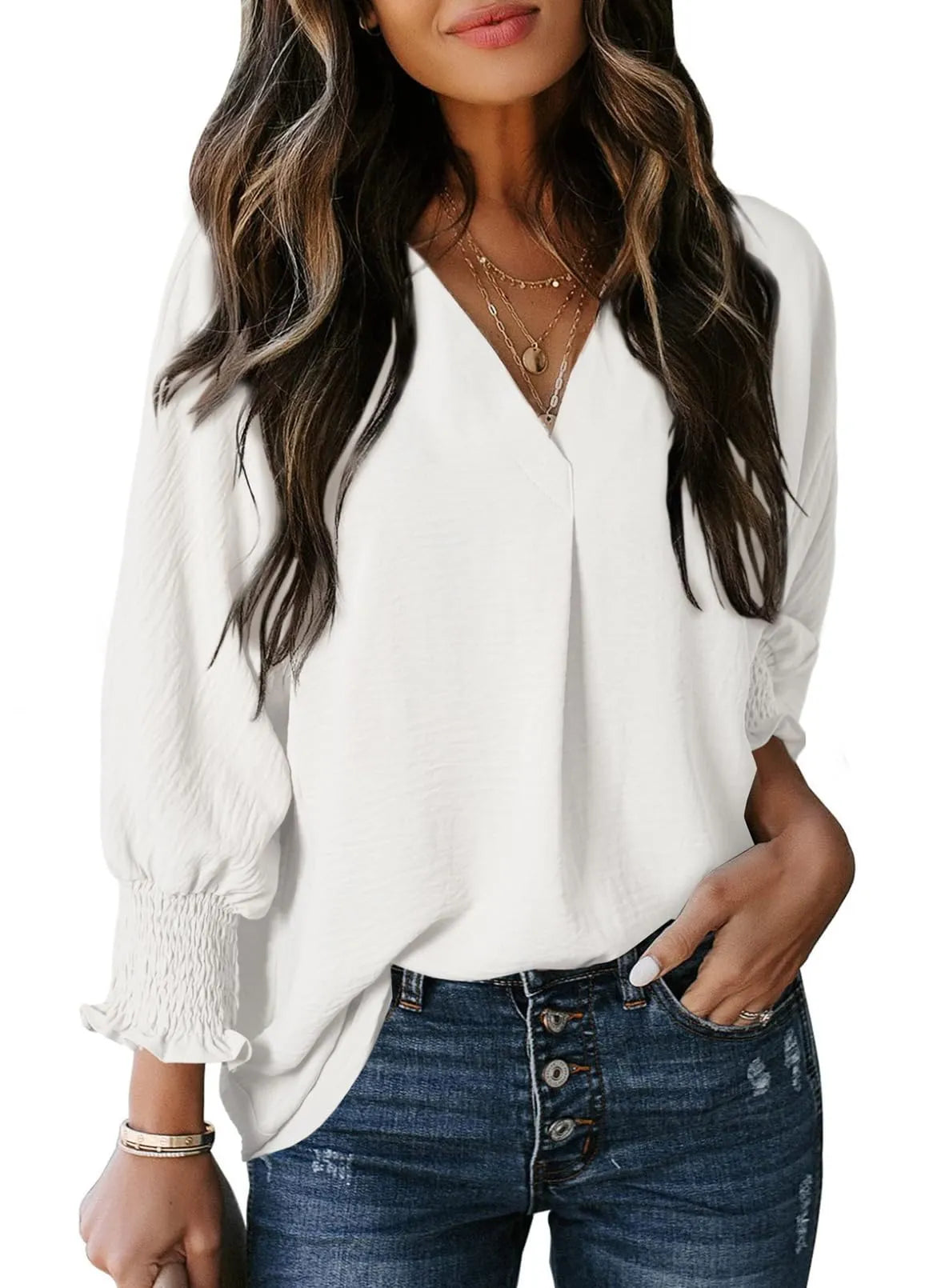 LuxeEase – Soft Loose Fit Daily Wear Top