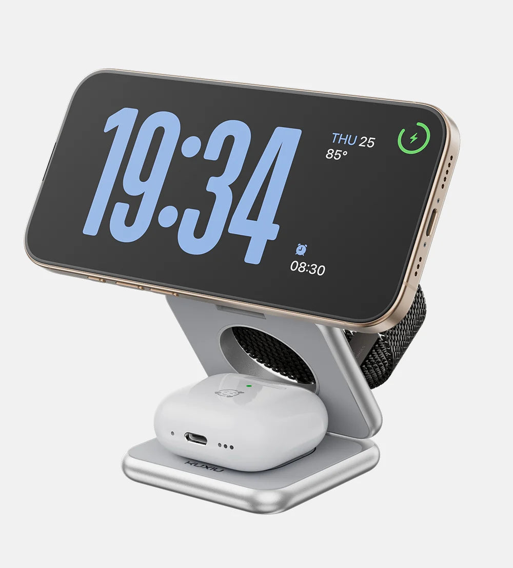 MagFlex – 3-in-1 Foldable X40 Charging Stand