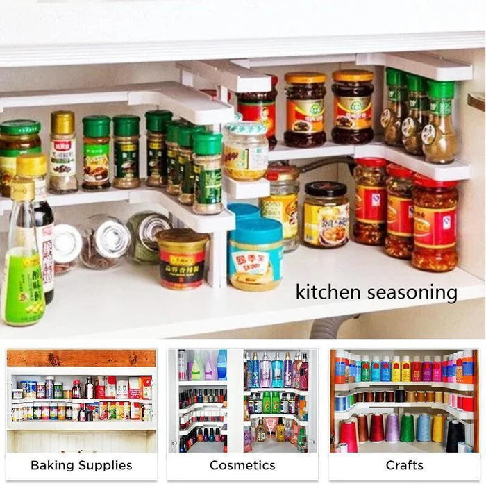 VernoSpace – Premium Wooden Shelf Organizer
