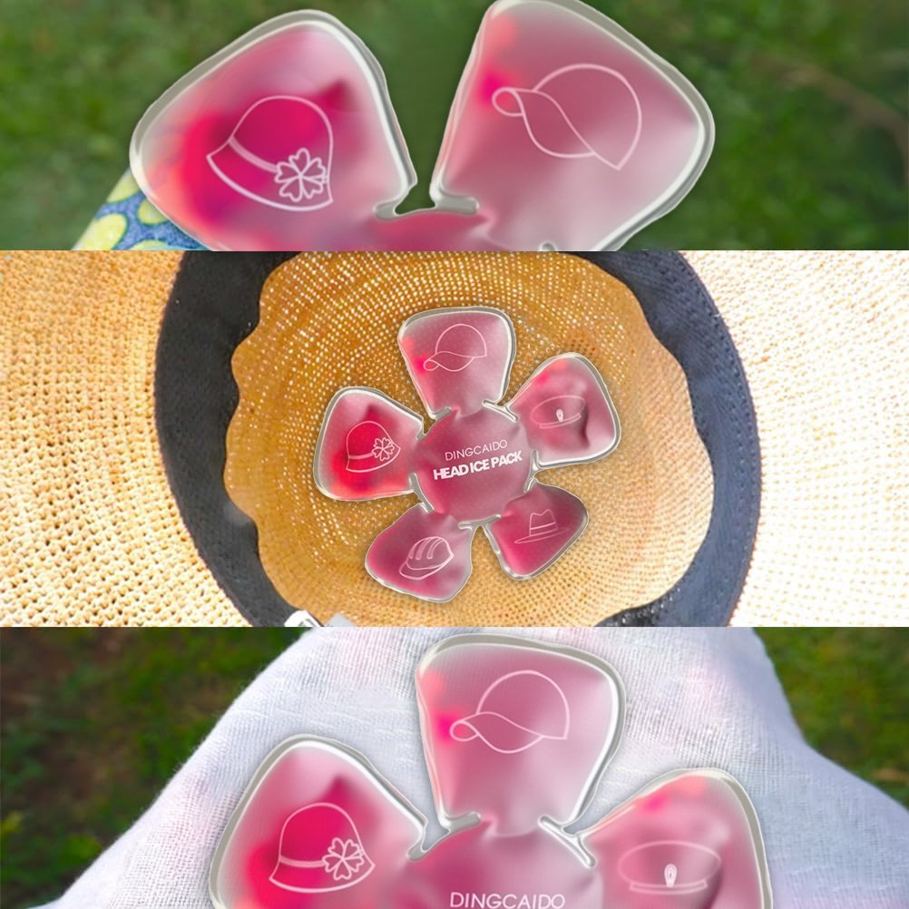 MigraineMelt – Hot & Cold Head Gel Pads