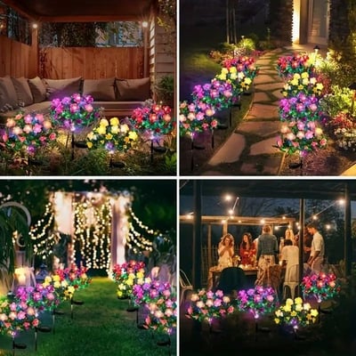 FloraShine - Solar Decorative Flower Lights