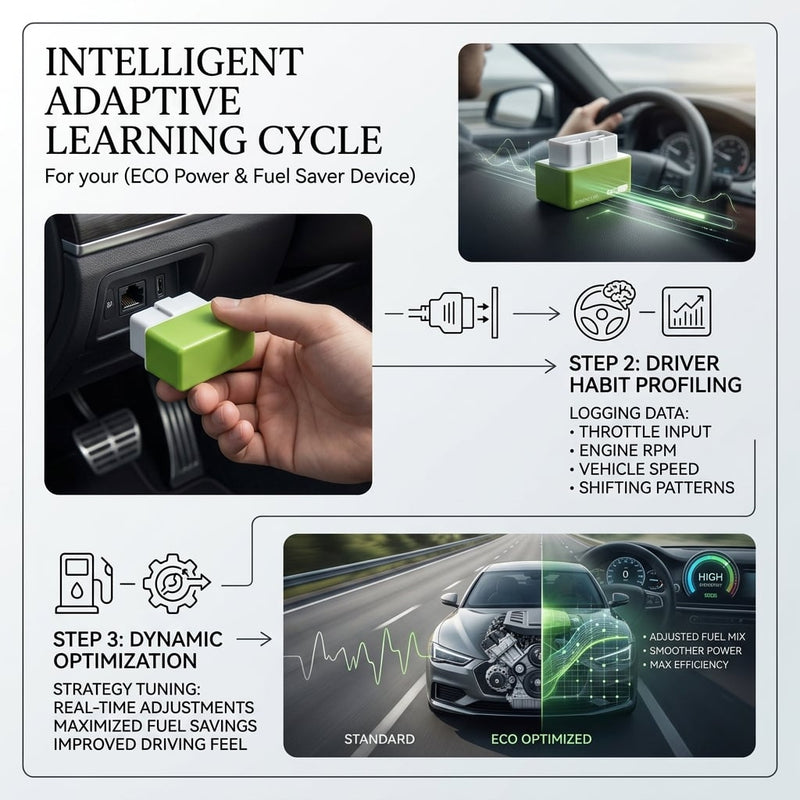 ⚡ OBD2 ECO Power & Fuel Saver Device