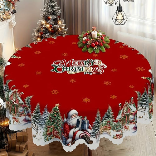 HollyWeave – Festive Christmas Tablecloth