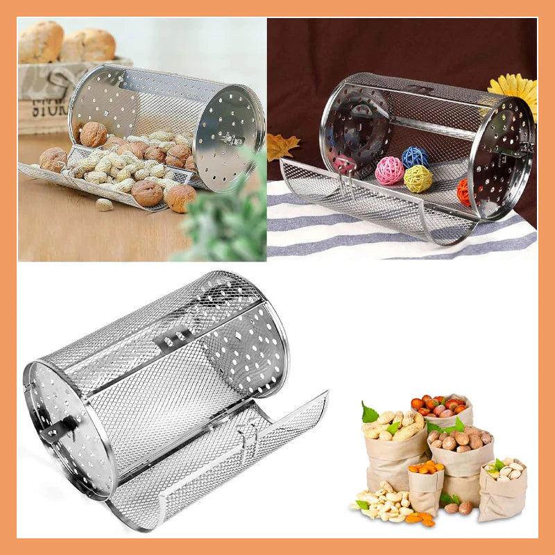 SpinFlame – Rotating Stainless Steel Grill
