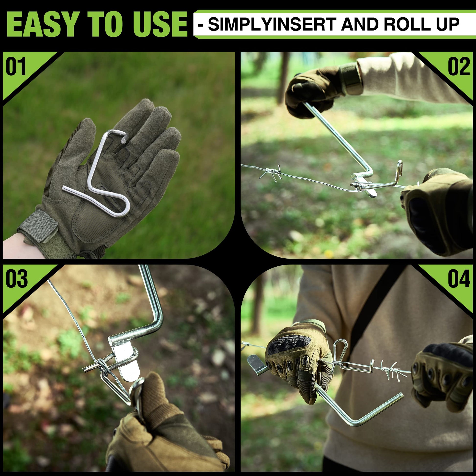 GripStrain - Precision Fence Wire Tensioning Tool
