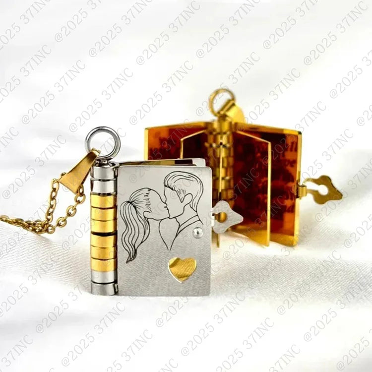 Whispering Hearts - Personalized Love Pendant