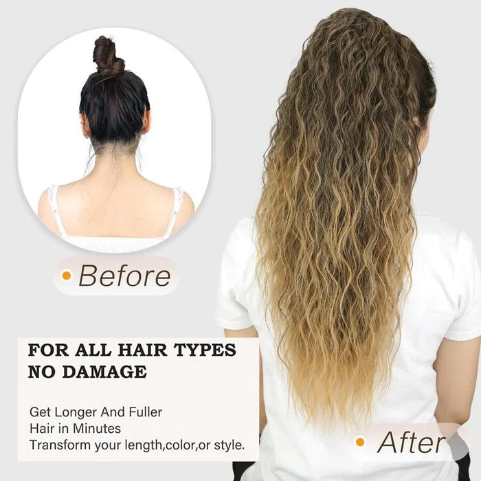 GlamPony – Natural Look Ponytail Extensions