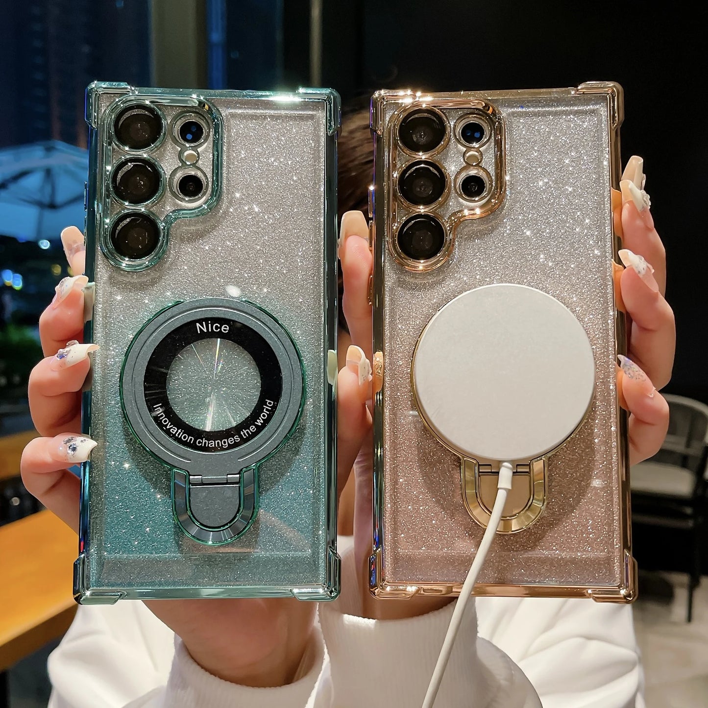 MagnaPlated – Samsung Electroplated Magnetic Case