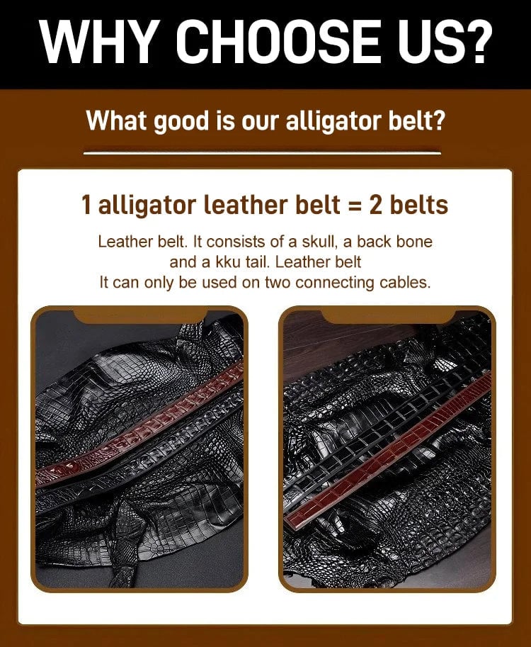 CrocElegance – Men’s Automatic Buckle Belt