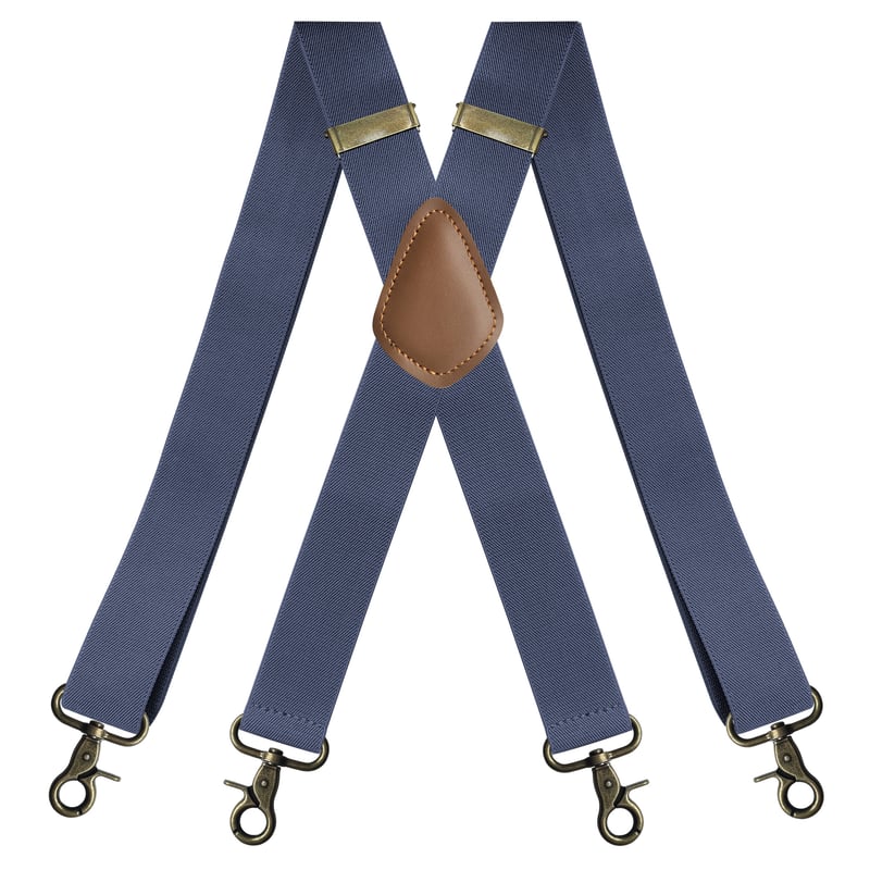 DapperBond – Timeless Leather Suspenders
