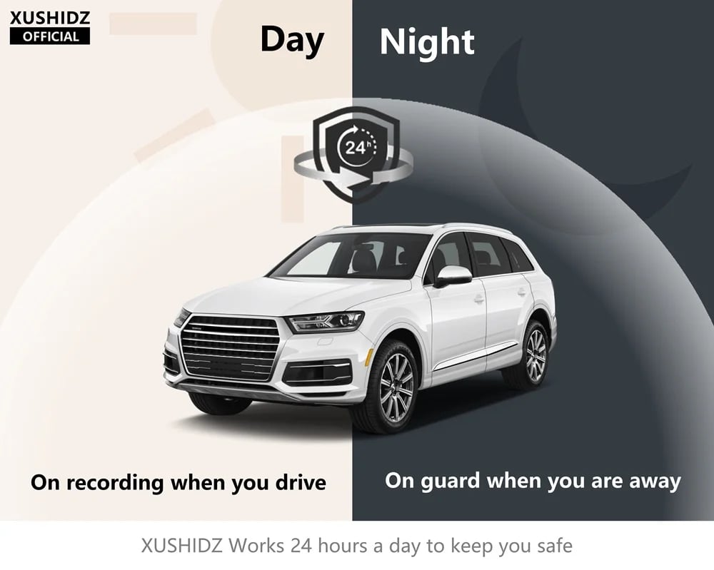 DriveEye - Smart WiFi HD Dashcam with Night Vision