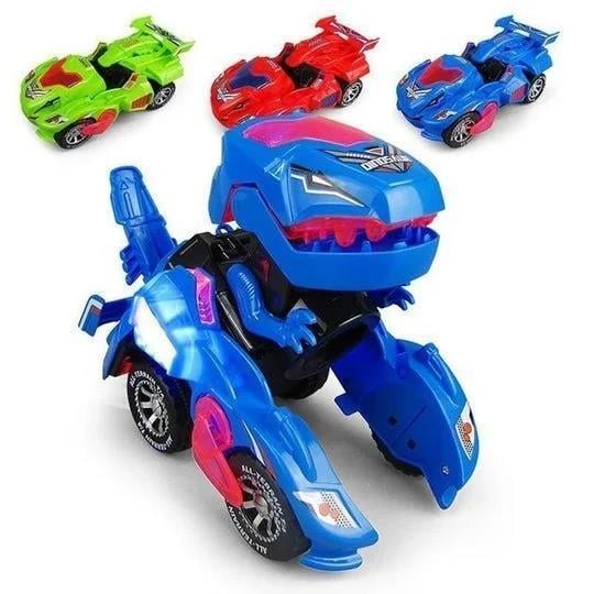 DinoRacer – LED Transforming Beast Car