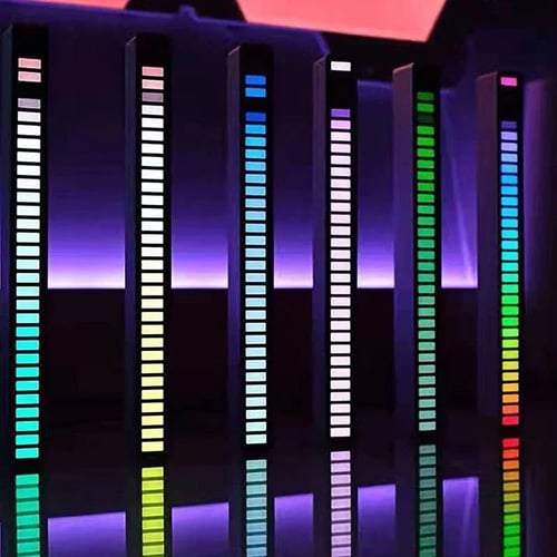 GlowSync – Wireless Sound-Activated RGB Light Bar