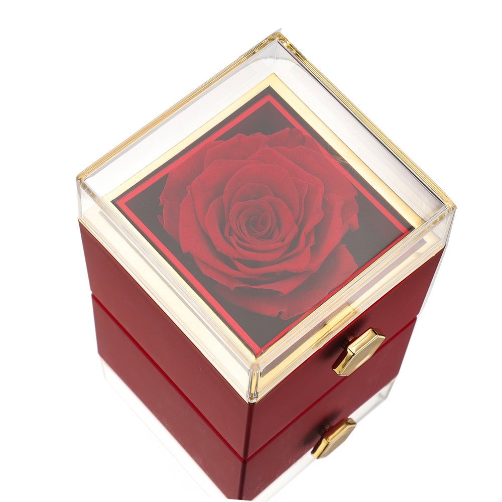 BlossomVault - Rose Treasure Box Necklace