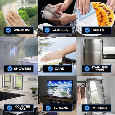 NanoPure – Reusable Miracle Cleaning Cloths