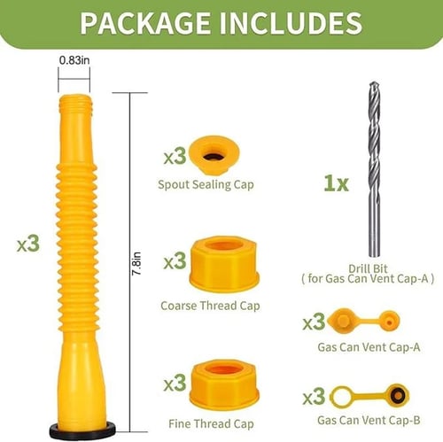 EasyPour – Upgraded Gas Can Nozzle