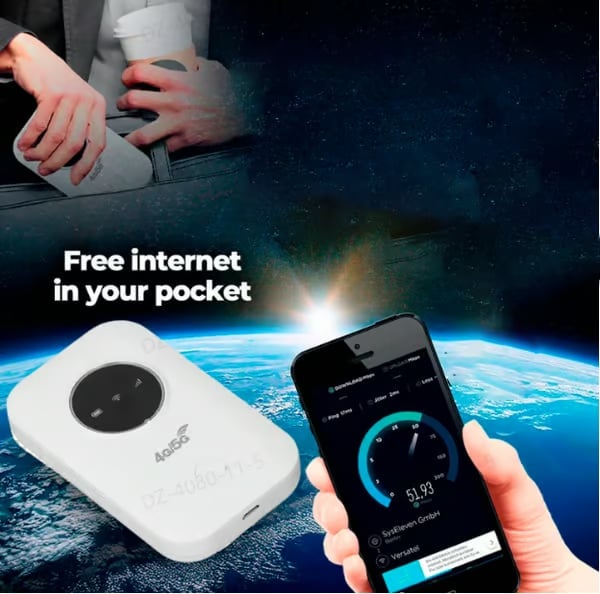 NetPocket - Portable Free WiFi Device