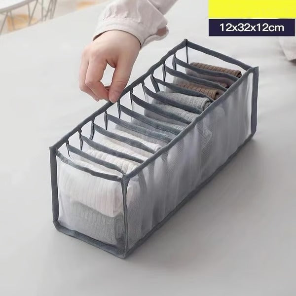 TidyNest – Foldable Wardrobe Clothes Organizer