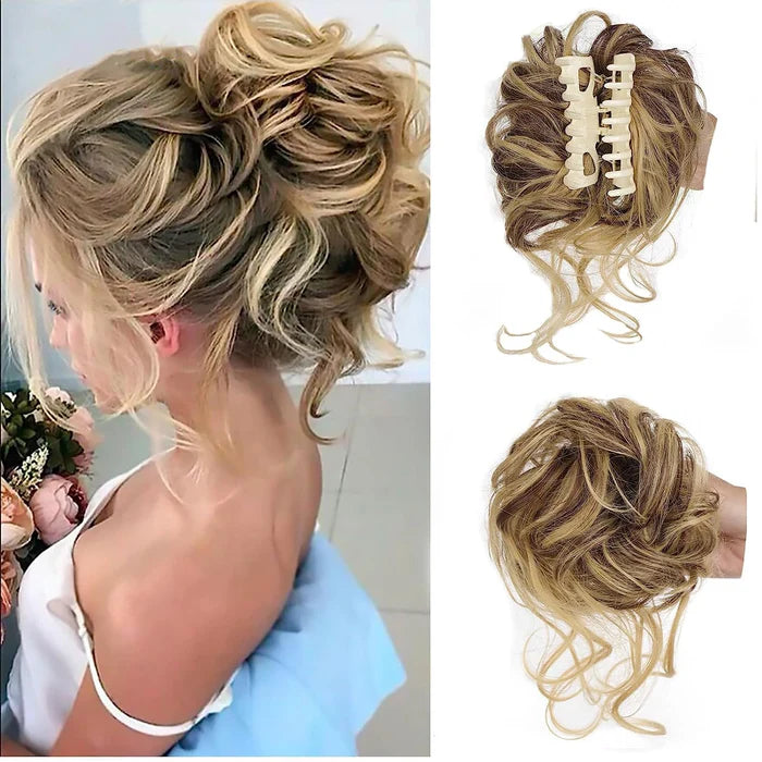 CurlGrip – Large Curly Bun Claw Clips