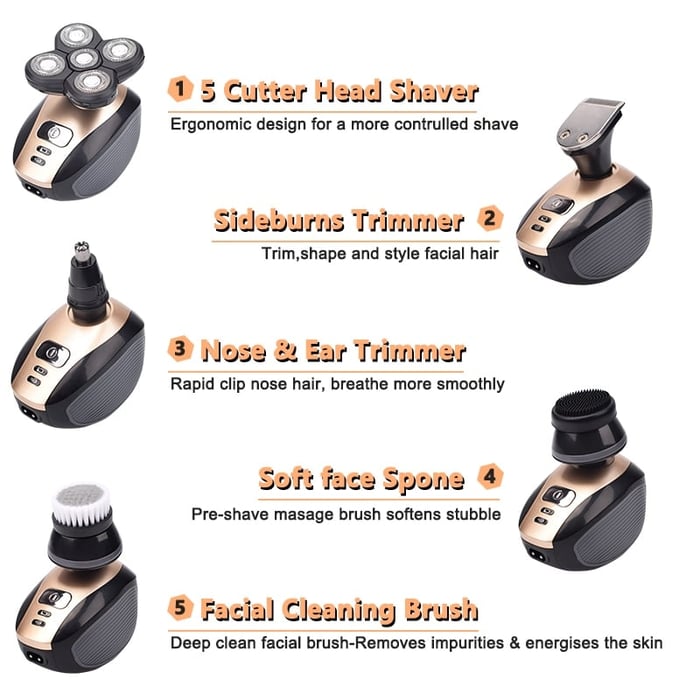 AeroTrim | 5-in-1 Precision Shaving System