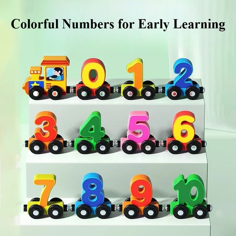 NumRail – Magnetic Number Train Set for Kids