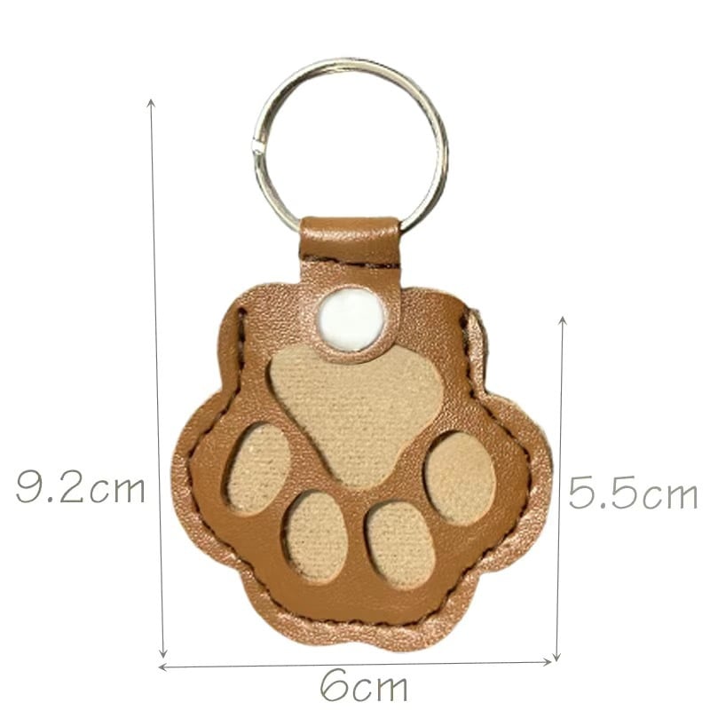 PawLuxe – Chic Leather Keychain