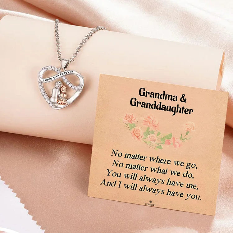 EternaHeart – Granddaughter Love Necklace