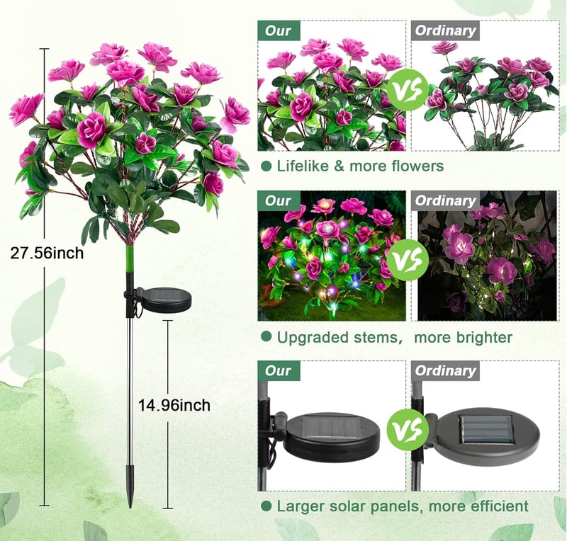 FloraShine - Solar Decorative Flower Lights